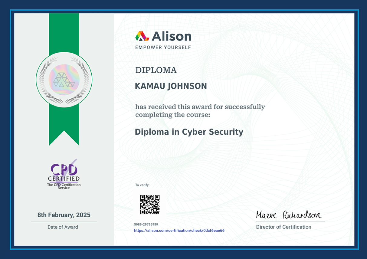 Diploma in Cyber Security